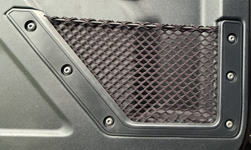 Ox Duds Front Passenger-Door Net Insert Compatible with Ford Bronco